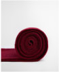 Barbour Plain Lambswool Scarf - Biking Red
