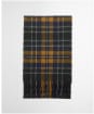 Barbour New Check Tartan Scarf - Forest / Bronze Brown