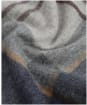 Barbour Carrbridge Tartan Scarf - Grey Midnight Tartan