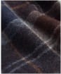Barbour Brack Patchwork Tartan Scarf - Midnight Oak Tartan
