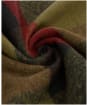 Barbour Westerdale Scarf - Olive / Fired Brick