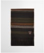 Barbour Alston Stripe Scarf - Forest Green Mix