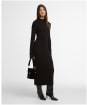 Leia Midi Dress - Black