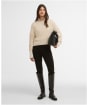 Women's Barbour International Kennedy Knitted Jumper - Bone White