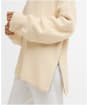 Women's Barbour International Tara Knitted Jumper - Bone White
