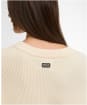 Women's Barbour International Tara Knitted Jumper - Bone White
