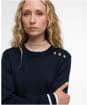 Women's Barbour Avery Knitted Jumper - Navy