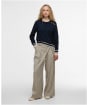 Women's Barbour Avery Knitted Jumper - Navy