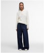 Women's Barbour Evie Knitted Jumper - Cloud