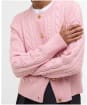 Women's Barbour Elina Knitted Cardigan - Cherry Blossom
