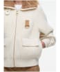 Women's Barbour Marla Knitted Bomber - Neutral