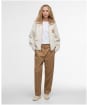 Women's Barbour Marla Knitted Bomber - Neutral