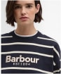 Women's Barbour Maeve Top - Dark Navy / Ecru Stripe