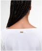 Women's Barbour Wren Top - White