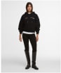 Women's Barbour International Ciara Hoodie - Black