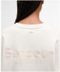Women's Barbour Rosie Sweatshirt - Ecru