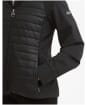 Women's Barbour International Valentina Quilted Sweat - Black