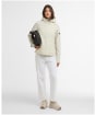 Women's Barbour International Valentina Quilted Sweat - Bone White
