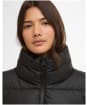 Women's Barbour International Phoenix Quilted Sweat - Black