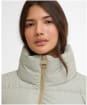 Women's Barbour International Phoenix Quilted Sweat - Glacier Grey