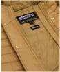 Women's Barbour International Longline Jada Puffer Jacket - Antique Bronze