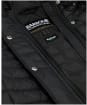 Women's Barbour International Longline Jada Puffer Jacket - Black