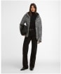 Women's Barbour International Printed Jada Puffer Jacket - Snow Leopard Print