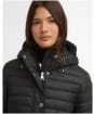 Women's Barbour International Jada Puffer Jacket - Black