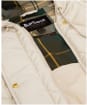 Women's Barbour Braidley Quilted Jacket - Oatmeal / Ancient Tartan