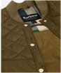 Women's Barbour Wetherby Quilted Jacket - Golden Olive / Ancient Tartan