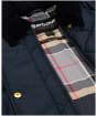 Women's Barbour Aldburgh Quilted Jacket - Navy / Dress Tartan