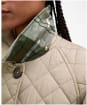 Women's Barbour Cara Quilted Jacket - Honey / Ancient Poplar