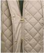 Women's Barbour Cara Quilted Jacket - Honey / Ancient Poplar