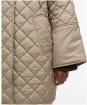 Women's Barbour Cara Quilted Jacket - Honey / Ancient Poplar