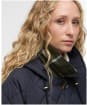 Women's Barbour Cara Quilted Jacket - Dark Navy / Ancient