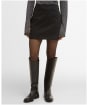 Women's Barbour International Katya Mini Skirt - Black