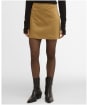 Women's Barbour International Katya Mini Skirt - Antique Bronze