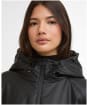 Women's Barbour International Jourdaine Showerproof Jacket - Black