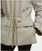 Women's Barbour International Jourdaine Showerproof Jacket - Glacier Grey / Antique Bronze
