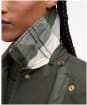 Women's Barbour Fia Showerproof Jacket - Sage / Ancient Poplar Tartan