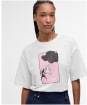 Women's Barbour Rosie T-Shirt - White