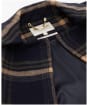 Women's Barbour Tara Wool Coat - Navy Windowpane