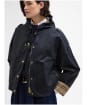Women's Barbour Ryedale Waxed Jacket - Royal Navy / Dress