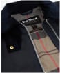 Women's Barbour Kettlewell Waxed Jacket - Royal Navy / Black / Dress Tartan