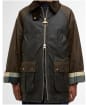 Women's Barbour Kettlewell Waxed Jacket - Archive Olive / Beech / Ancient Tartan