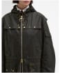 Women's Barbour Aberford Waxed Jacket - Archive Olive / Ancient