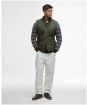 Men's Barbour City Harrington Quilted Gilet - Olive