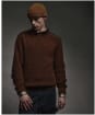 Men's Barbour Gearstone Textured Knit - Umber