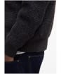 Men's Barbour Gearstone Textured Knit - Charcoal Marl