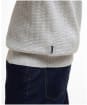 Men's Barbour Smeaton Knitted Polo - Grey Marl